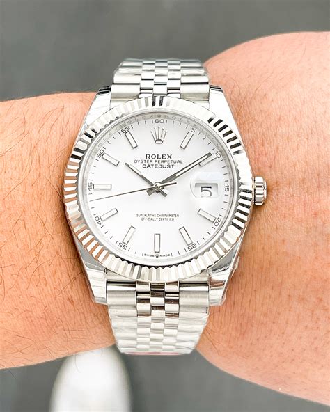 rolex fluted bezel datejust